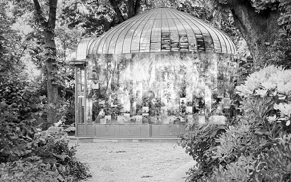 Al reflejo del jardín / Exposición de arte contemporáneo en K.A.B por Luca Nicolao - Le K.A.B
