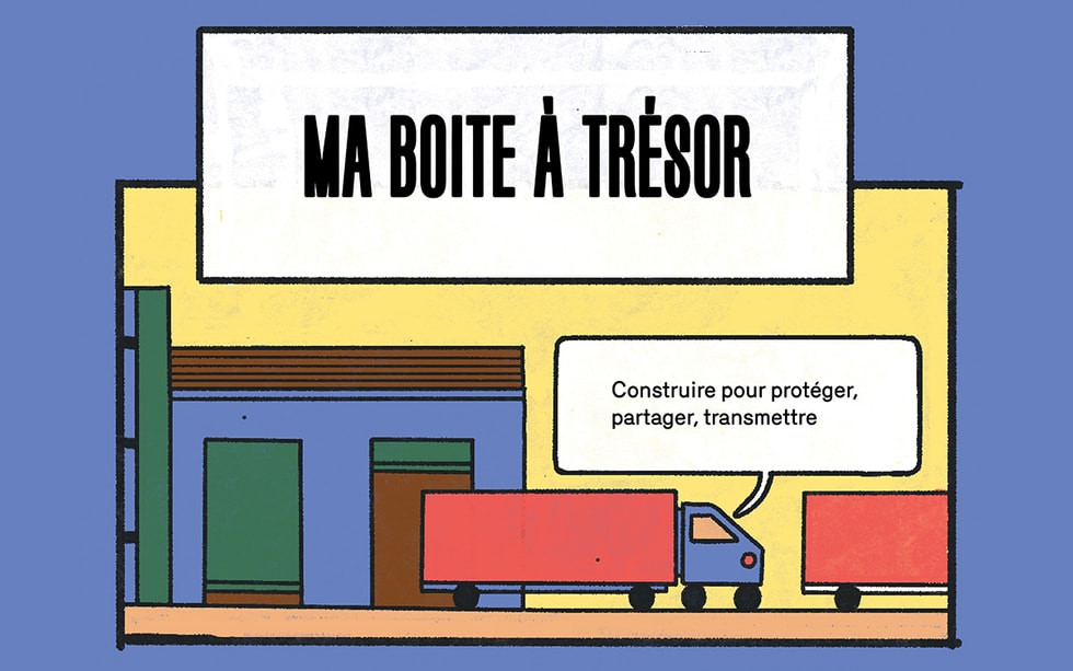 Atelier kinderen - Mijn schatkist - Tentoonstelling STOCK - La poste Rodier