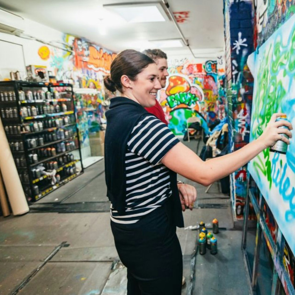 Brooklyn Nueva York: Taller de grafiti guiado - Art immersif de New York