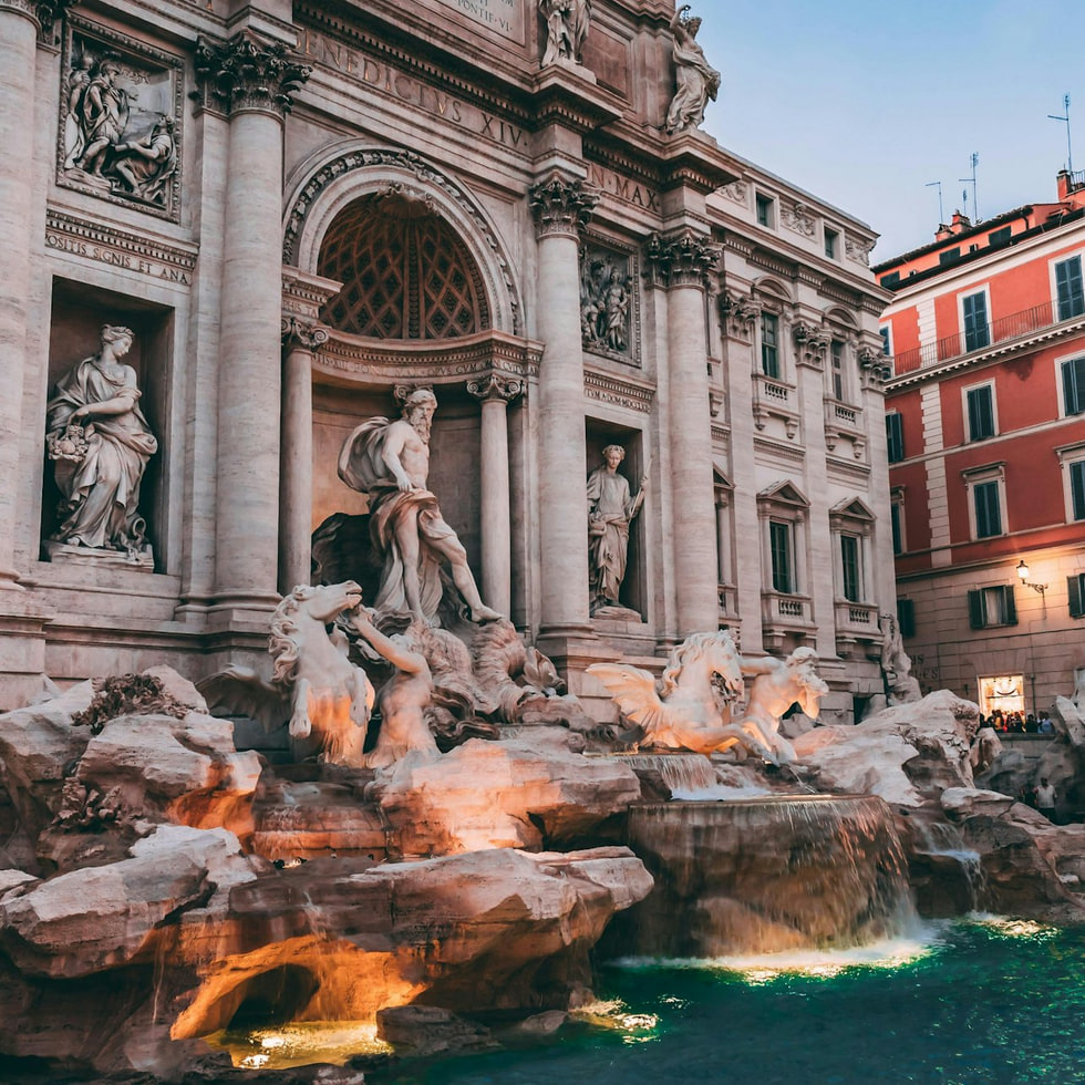 Fontana di Trevi: Biglietto d'ingresso - Fontaine de Trevi