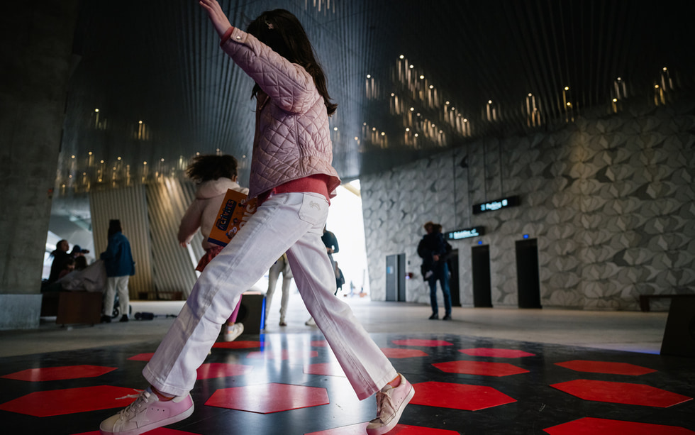 Marelle musicale "Danza armonica" - Philharmonie de Paris