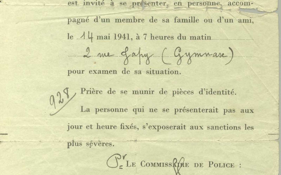 Parcours de mémoire Paris‑Pithiviers pour les 85 ans de la rafle du « billet vert » - Mémorial de la Shoah