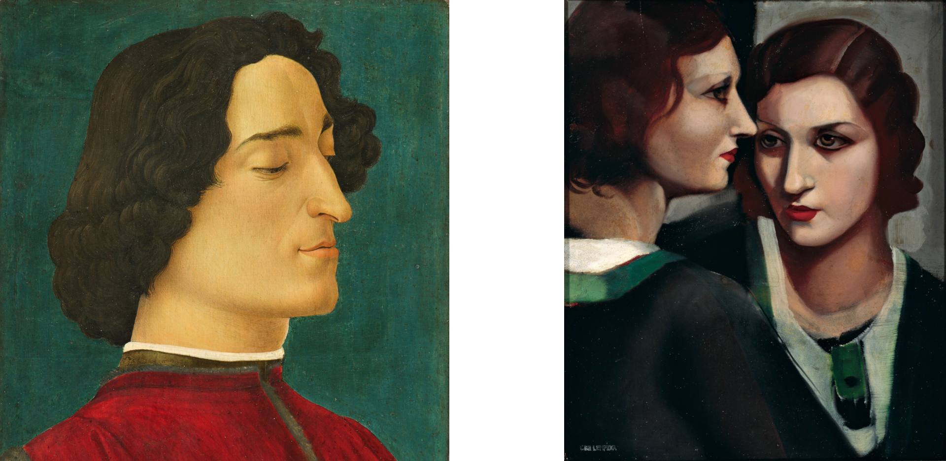 Porträts! Überraschende Begegnungen von Botticelli bis Lempicka - Gemäldegalerie