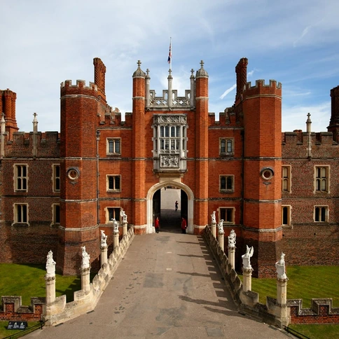 Château, jardines y laberinto de Hampton Court : entrada