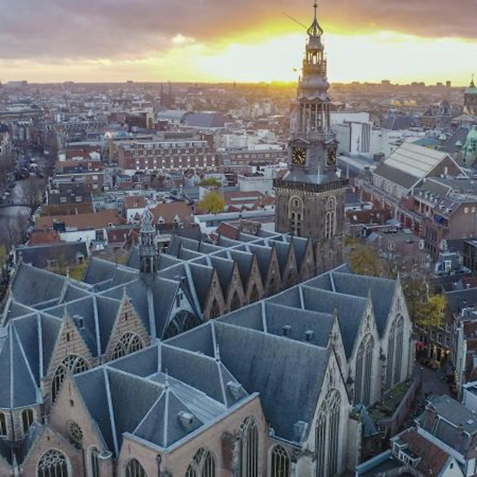 Old church of Amsterdam - Oude Kerk, Amsterdam
